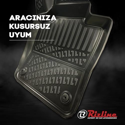 208 (Elektrikli) 2022 Sonrası Uyumlu 3D Havuzlu Paspas
