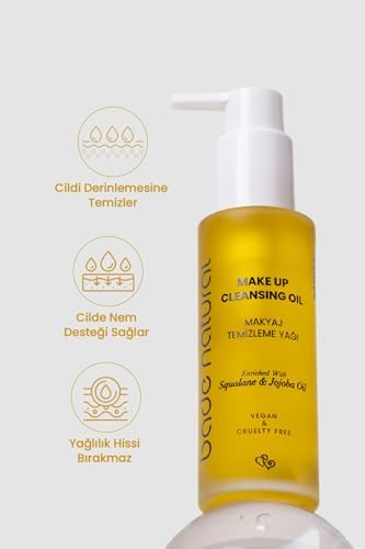 Alternative view of Bade Natural Makyaj Temizleme Yağı Jojoba ve Skualan İçerikli%100 Doğal ve Vegan 100 ml
