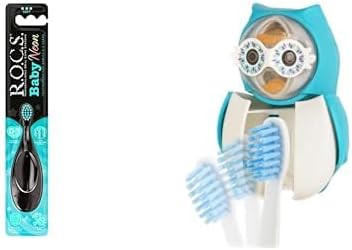 Baby Neon 0-3 Yaş Için Ekstra Yumuşak Diş Fırçası ve Flipper Kum Saatli Hijyenik Diş Fırçası Saklama Kabı