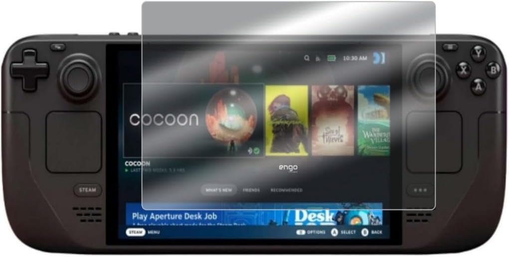 Steam OLED 7.4 inç Hayalet Ekran Koruyucu Şeffaf