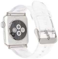 Ultra 49mm Kordon KRD, 13 Şeffaf İle Uyumlu Strap Kayış CNS, Renksiz