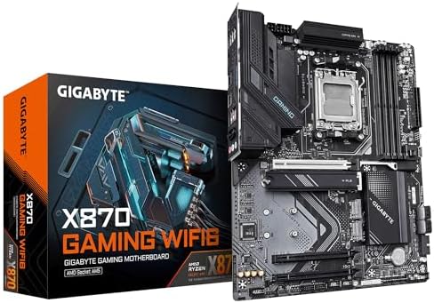 GIGABYTE ANAKART AMD AM5 ATX X870 GAMING WIFI6