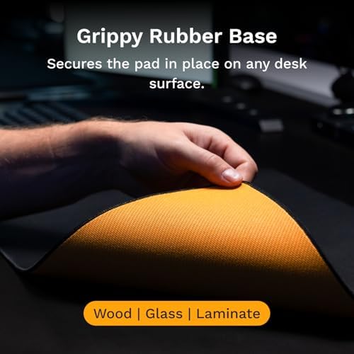 Alternative view of Oyun Mouse Pad GMP 2 - XXL - Dökülmeye Dayanıklı Fare Altlığı, Oyun Sensörleri için Optimize Edilmiş, Hız ve Kontrol için Dengeli Yüzey, Aşınma Önleyici Kenarlar - 36" x 18" x 0.12-2XL Masa