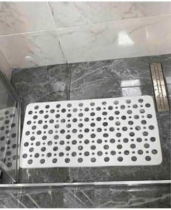 Alternative view of Kaydırmaz Duşakabin Banyo Ve Duş Paspası bubble paspas 33 X 66 Cm BEYAZ RENK SEA141B