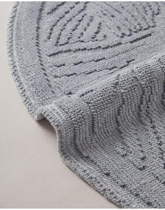 Aligne Pamuklu Bukle Kilim Gri