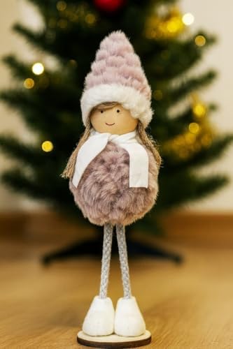 Yılbaşı Çam Ağacı Süsü Dilek Perisi Pembe 20 cm