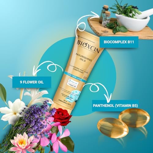 Alternative view of Besleyici Saç Bakım Kremi – 9 Çiçek Yağı, B5 Vitamini ve BioComplex B11 İçeren Yoğun Nemlendirici Krem – 250 ml – Kuru ve Yıpranmış Saçlar İçin