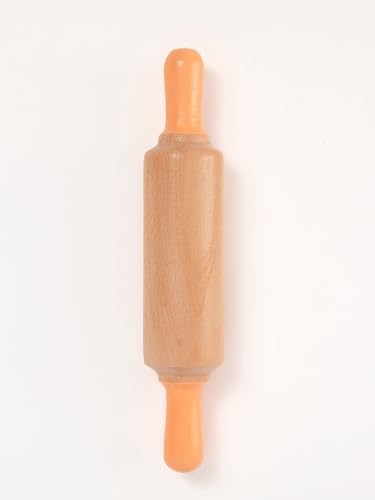 Alternative view of Doğal Ahşap Merdane - Pastel Turuncu