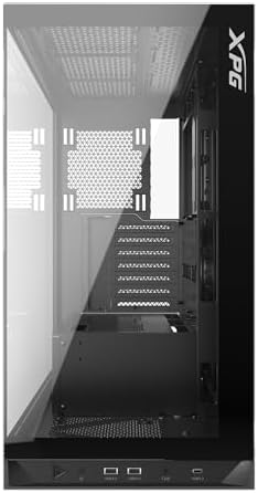 XPG ADATA INVADER X Mid-Tower Oyuncu Kasası – Siyah, Temperli Cam, 360mm Radyatör Desteği