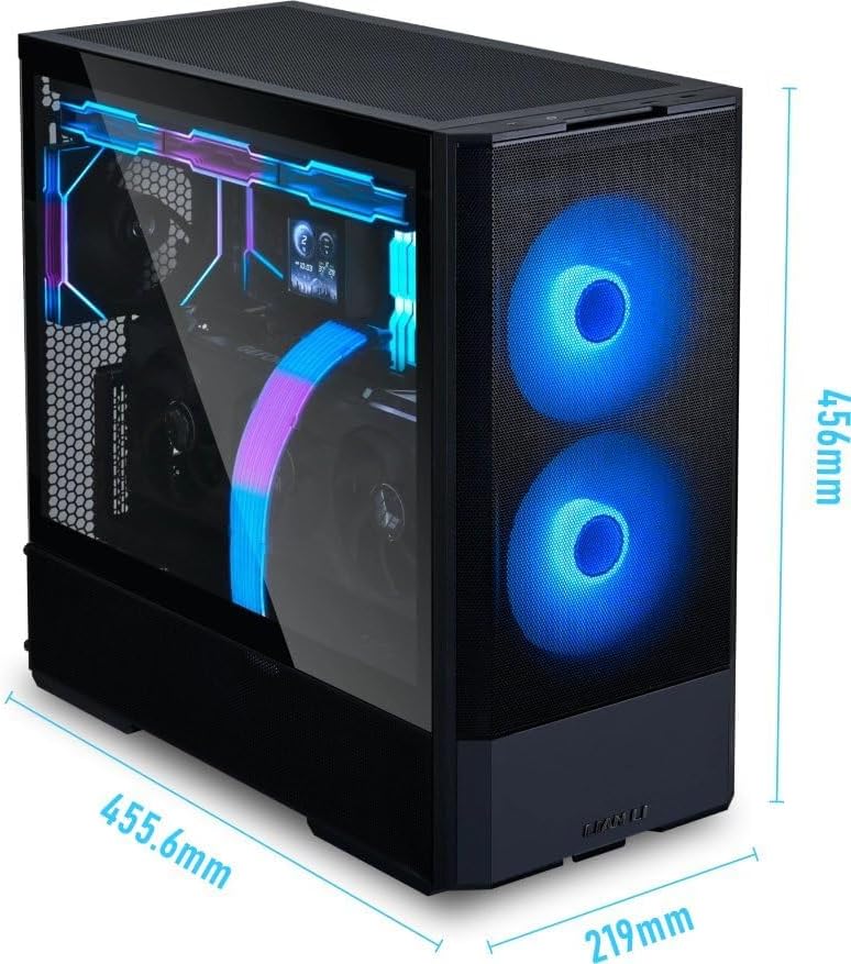 Alternative view of Li Medium (2x140mm PWM ARGBfans,2x120 PWMfans)