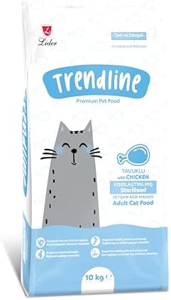 Trendline Tavuklu Kisirlaştirilmiş Yetişkin Kedi Mamasi 10 Kg