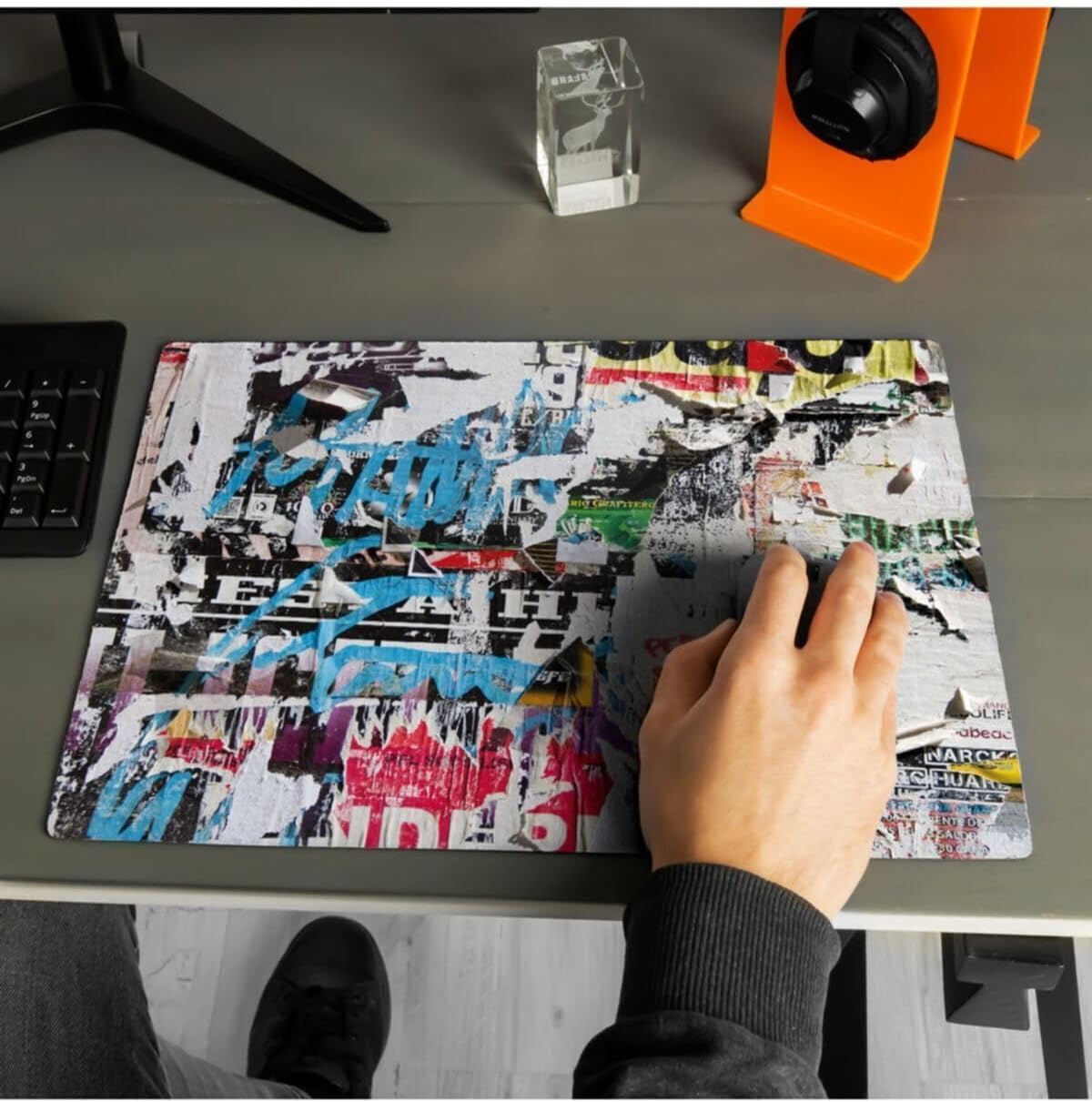 Alternative view of Sokak Duvarı Tasarımlı 40x30 Mousepad