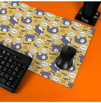 Alternative view of Kız Arkadaşa Hediye Sevimli Kedi Tasarımlı Mousepad - Mouse Pad - Fare Altlığı