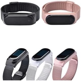 Mi Band 4 İle Uyumlu KRD, 06 Metal Kordon,