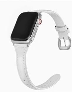 Ultra 49mm Kordon İle Uyumlu KRD, 28 Deri Strap Kayış CNS, Kahverengi