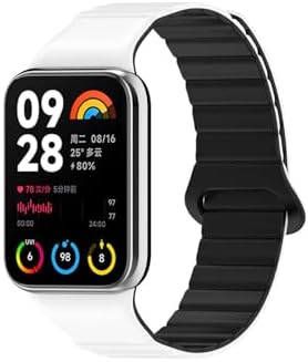 Alternative view of Mi Band 8 Pro İle Uyumlu Silikon Kordon KRD, 105 Strap Kayış, Starlight, Turuncu