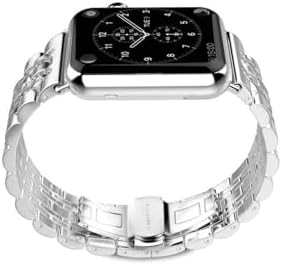 Ultra 49mm Kordon İle Uyumlu KRD, 14 Metal Strap Kayış CNS, Rose