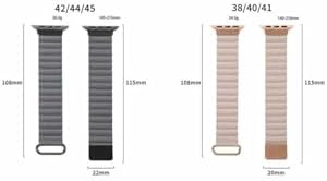 Alternative view of Ultra 49mm İle Uyumlu KRD, 78 PU Deri Kordon Strap Kayış CNS, Lacivert