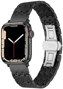 Ultra 49mm İle Uyumlu KRD, 86 Metal Kordon, Gümüş