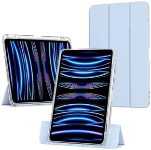 Alternative view of - iPad Air 11 2024 Uyumlu Sliding Kılıf | Mıknatıslı Ayrılabilir Ön Kapak | Şeffaf Airbag Korumalı | Standlı Katlanabilir Tasarım | Premium Görünüm & Tam Koruma - Siyah | TPU + PU Deri