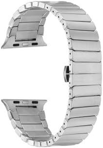 Ultra 49mm Kordon İle Uyumlu KRD, 79 Metal Strap Kayış CNS, Siyah