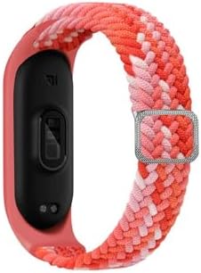 Mi Band 4 İle Uyumlu KRD, 49 Örgü Kordon, Denim