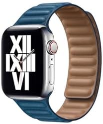 Alternative view of Ultra 49mm Kordon İle Uyumlu KRD, 34 Deri Strap Kayış CNS, Koyu Yeşil