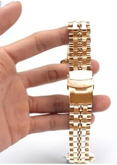 Ultra 49mm Kordon İle Uyumlu KRD, 54 Metal Strap Kayış CNS, Gümüş