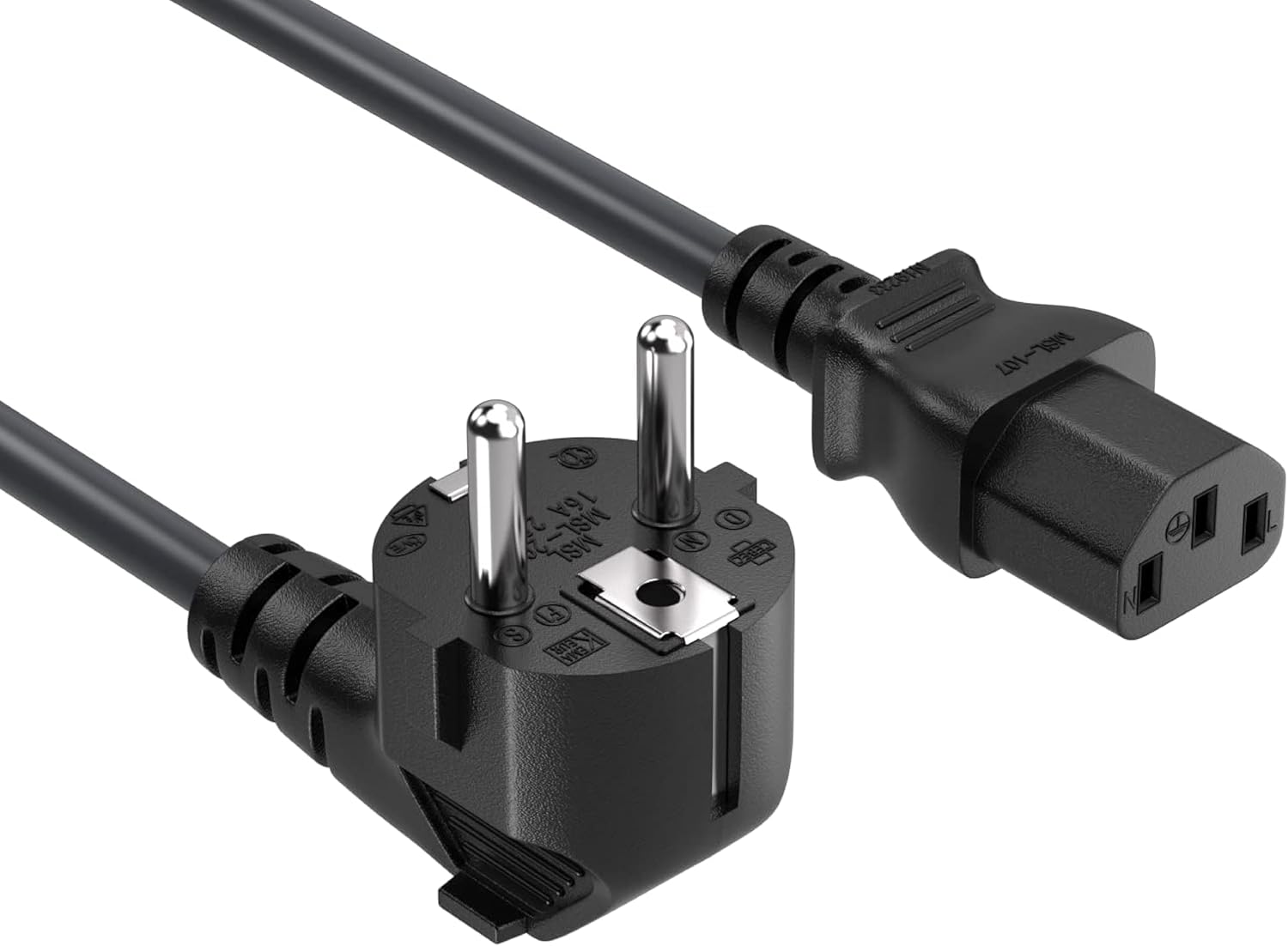 Alternative view of 1.2 MT PC Power Kablo Bilgisayar Güç Kablosu (C-500)