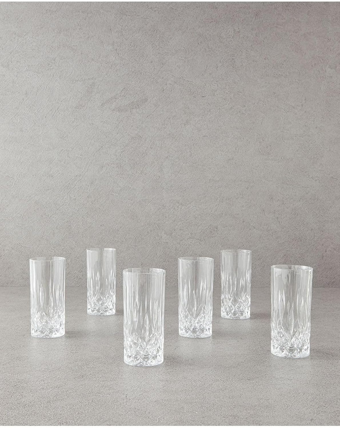 Alternative view of Leonora Kristalin 6'Lı Bardak 300 Ml Şeffaf