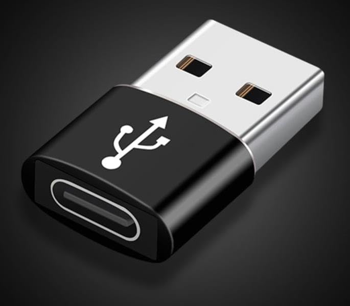 Alternative view of 2944 USB 3.0 To Type-C Şarj Data Çevirici Dönüştürücü Adaptör - Dişi USB'den Type-C Soketine Çevirir - İki Ucu Type-C Olan Kablo İle Standart USB Üzerinden Şarj Edilir (1)