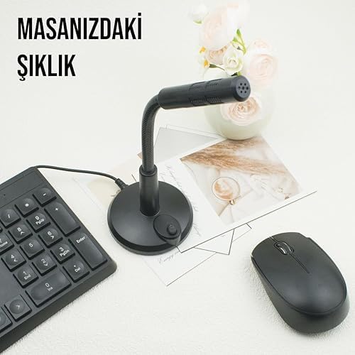 3,5mm Aux Girişli PC Tablet Mikrofonu (MC-7)