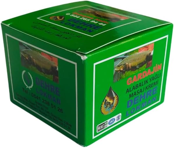 Dehre Gardajin Alabalık Yağlı Masaj Kremi 70 gr