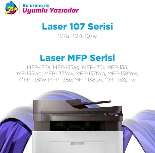 tonermax Hp Uyumlu 106A / W1106A Muadil Toner 2'li Avantaj Paket - Çipli / 107A / 107W / MFP 135W / MFP 137fnw