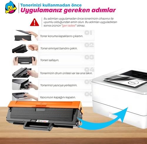 Alternative view of tonermax Hp Uyumlu 106A / W1106A Muadil Toner 2'li Avantaj Paket - Çipli / 107A / 107W / MFP 135W / MFP 137fnw