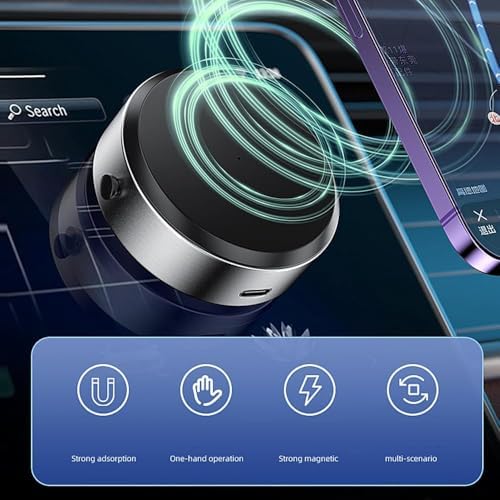 Alternative view of Vakumlu Araç İçi Telefon Tutucu Torpido Üstü Araç Gögse Vakum Sayesin Çok Güçlü Manyetik Tutucu İphone 12-16 pro max Telefon Tutucu Elektronik Vakum Çekici Premium