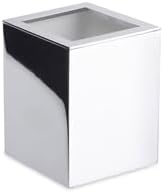 Tezgah Üstü Diş Fırçalığı Krom Renk 102X80X80 Mm