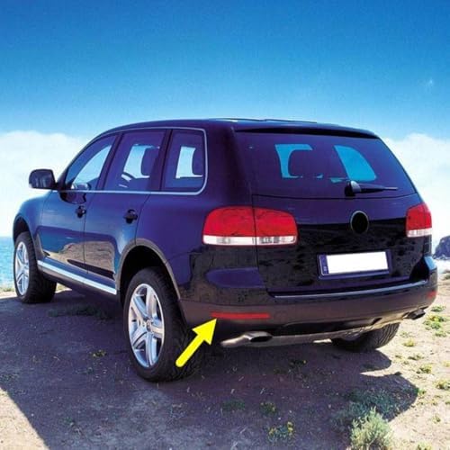 Alternative view of Sol Arka Tampon Reflektörü Kedi Gözü 7L6945105A VW Touareg ile uyumlu 2003-2007