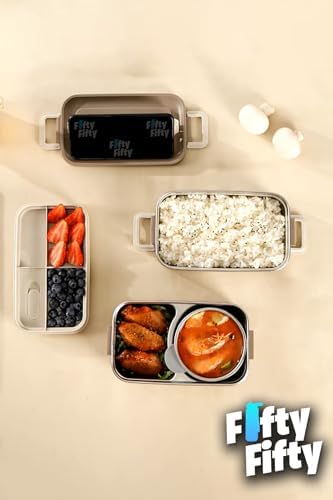 Alternative view of 2000 ML 2 Kat Paslanmaz Çelik Çorba Kaseli Bento Lunch Box Yeni Nesil Sefer Tası -FFLBOX01029