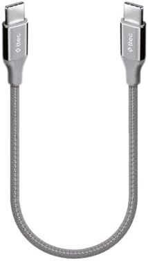 AlumiCable USB-C - USB-C 30cm 65W PD/QC Hızlı Şarj/Data Kablosu Uzay Grisi Uzay Grisi 2DK50UG