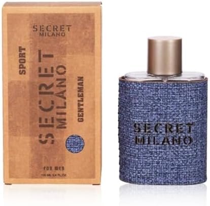 Secret Milano Gentleman Kot Desenli Mavi Man EDT 100 ml Erkek Parfüm