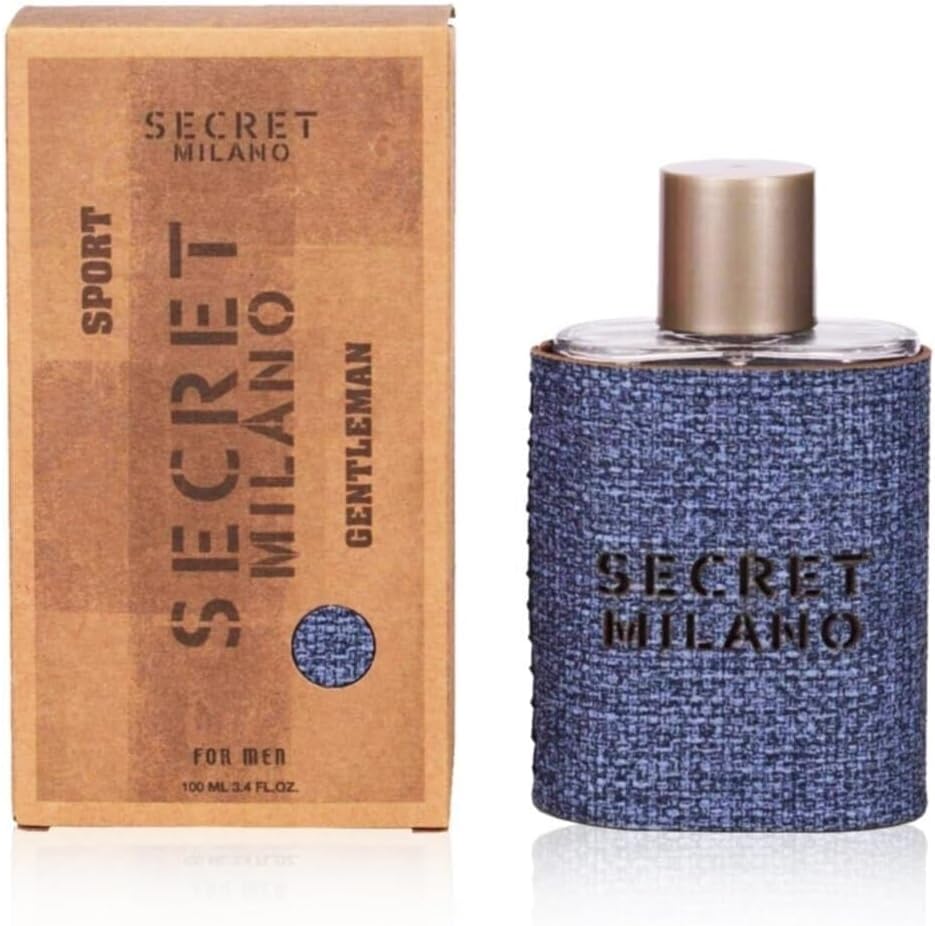 Alternative view of Secret Milano Gentleman Kot Desenli Mavi Man EDT 100 ml Erkek Parfüm
