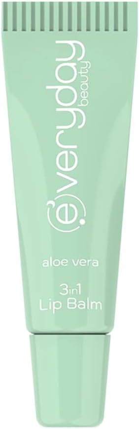 Beauty Aloe İçeren 3'ü 1 Arada Dudak Bakım Kremi Lip Balm 10 ml
