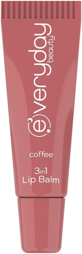 Beauty Kahve Aromalı 3'ü 1 Arada Dudak Bakım Kremi Lip Balm 10 ml