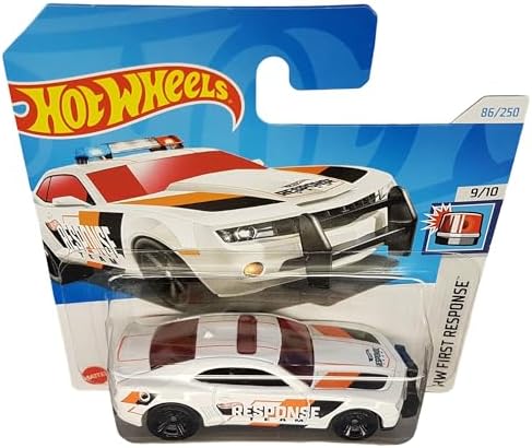 - ´10 Camaro SS - HW First Response 9/10 - HTD88 - Short Card - Acil Durum Aracı - GM - Mattel 2024 – 1:64