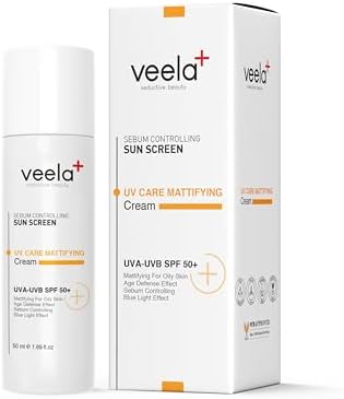 Alternative view of Veela Matlaştırıcı Güneş Kremi SPF 50+ – Yağlı ve Karma Ciltler İçin, Mavi Işık Koruması, Sebum Kontrollü, UVA/UVB Koruma, 50ml