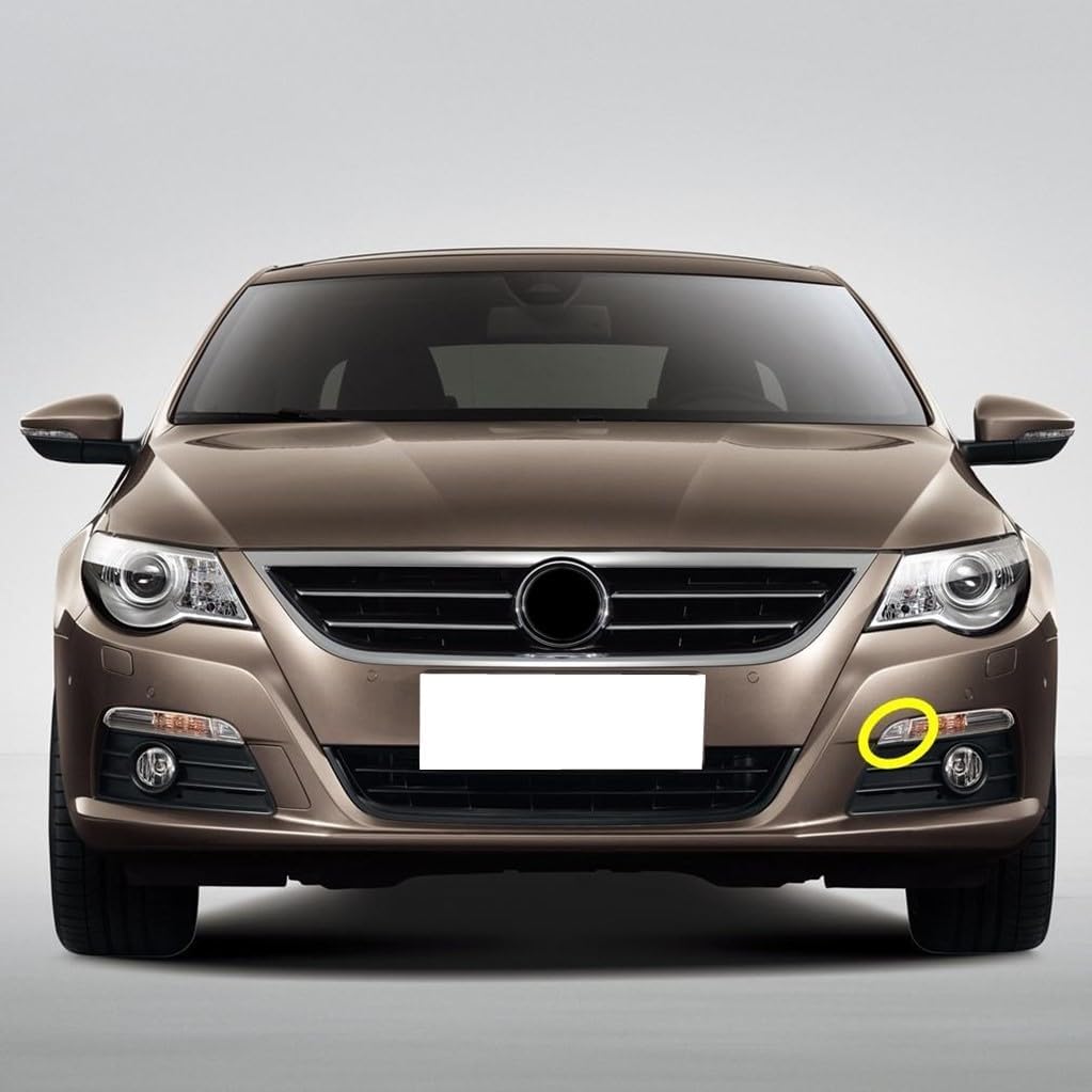 Alternative view of Ön Tampon Sol Sinyal Yanı Reflektörü 3C8807717 VW Passat CC ile uyumlu 2009-2012