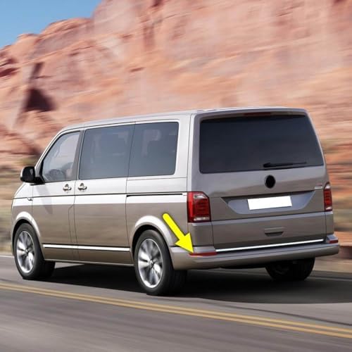 Alternative view of Sol Arka Tampon Köşe Reflektör 7E0945105D VW Transporter T6 ile uyumlu 2016-2019