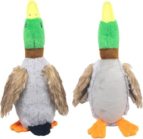Alternative view of Peluş Sesli Ördek Evcil Hayvan Oyuncağı - Köpekler İçin Sesli ve Dayanıklı Peluş Ördek Oyuncak