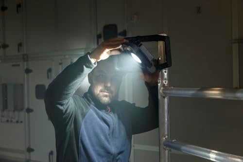 Alternative view of Profesyonel Serisi Hibrit Özellikli Dış Mekan IP65 Lisanslı 50W 6800 Lümen 5 Metre Kablolu Şarjlı Led Projektör